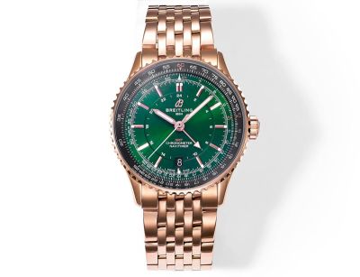 TW Factory Breitling Navitimer 41mm 2836 Movement Rose Gold Stainless Steel Strap Men Watch